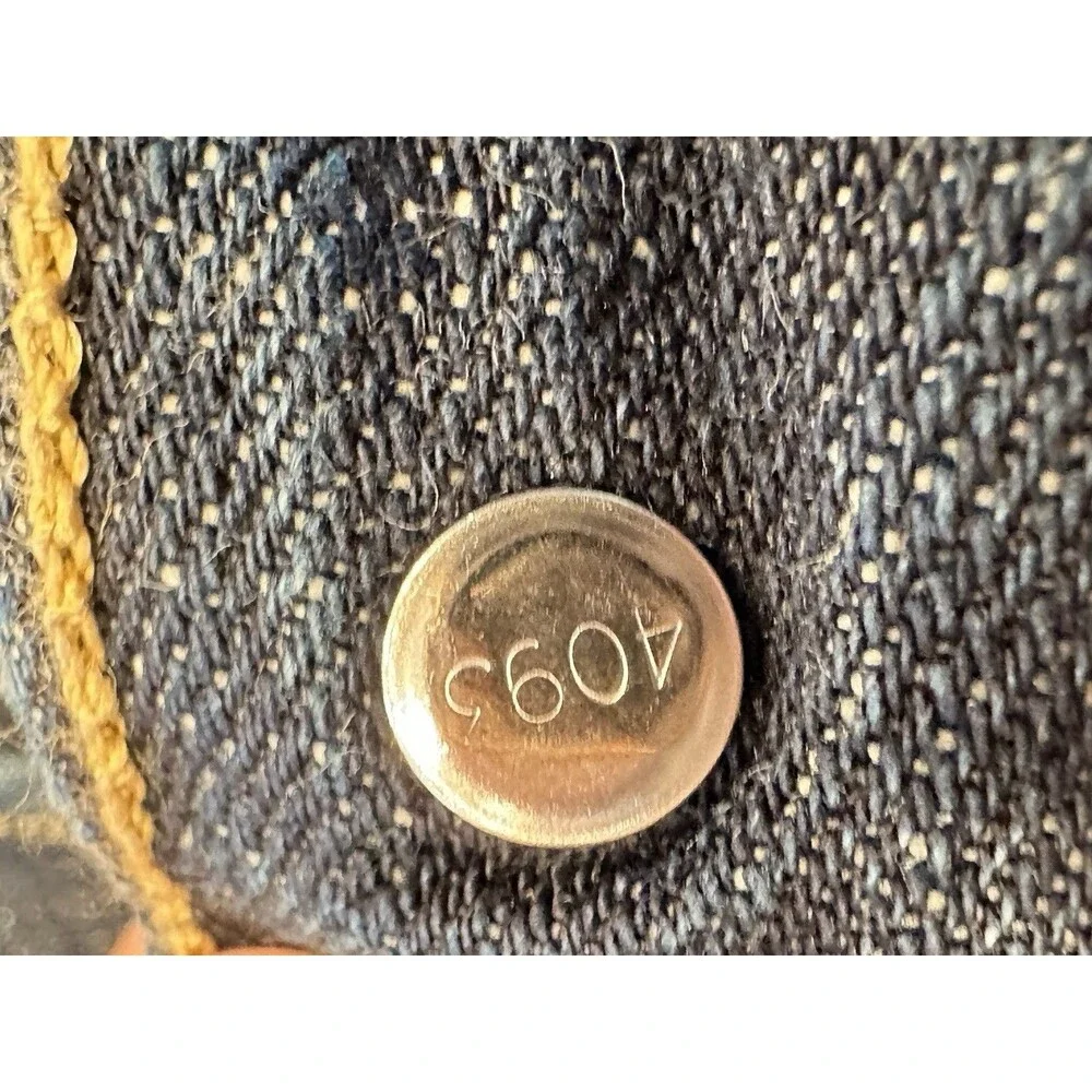 Levi's 501 Men's W38 L 31 'Dark Wash Rigid Straight ‎ Denim Jeans Button Fly